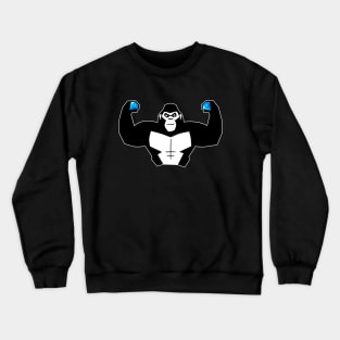 Diamond Hands Gorilla Crewneck Sweatshirt